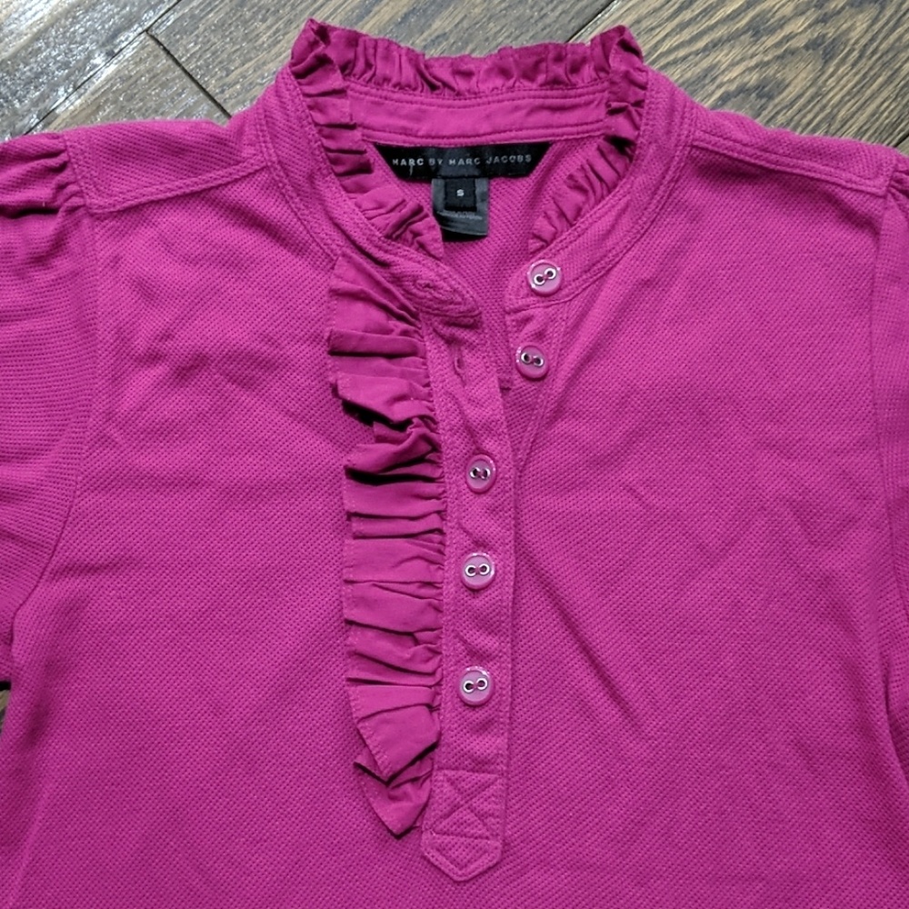 Marc by Marc Jacobs Ruffle Top - Picture 2 of 7